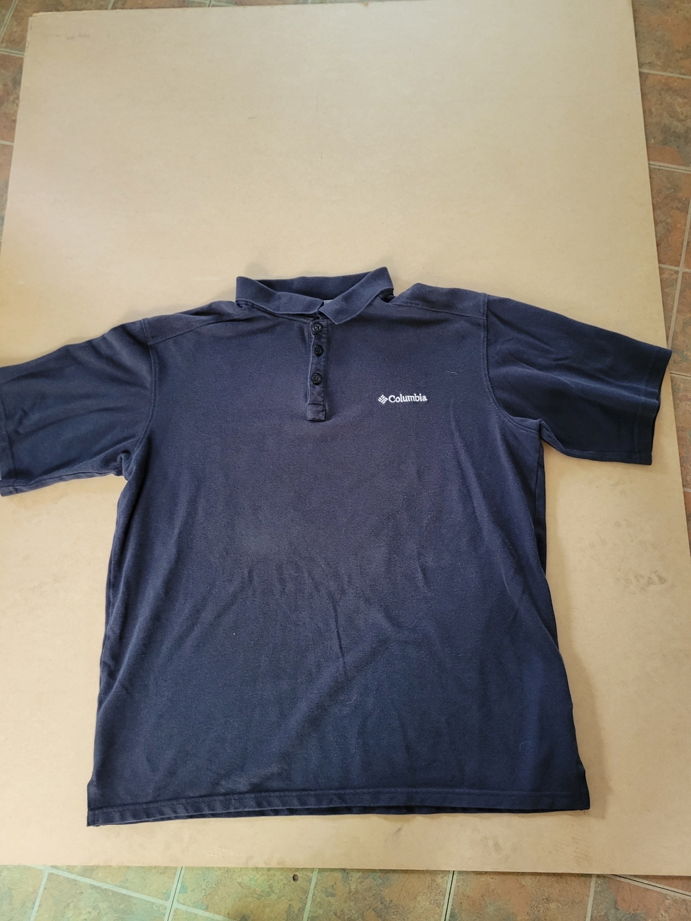 Columbia Kids Omni-Wick  Navy Polo Shirt